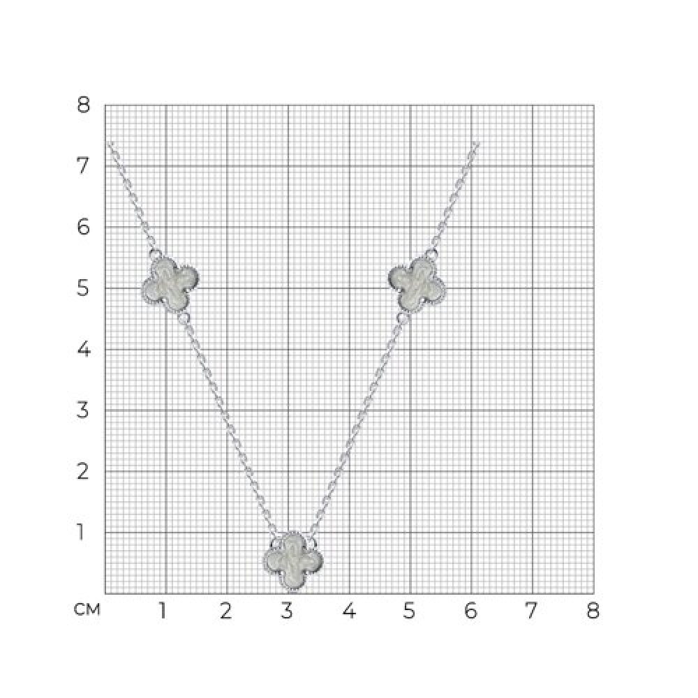 Náhrdelník  zo striebra s kameňmi Enamel