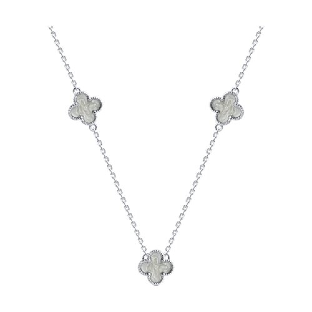 Náhrdelník  zo striebra s kameňmi Enamel