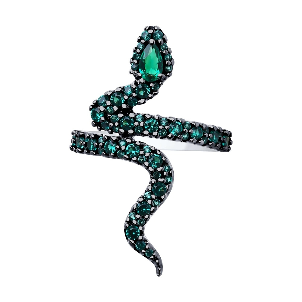 Prsteň  zo striebra s kameňmi Kubický zirkón