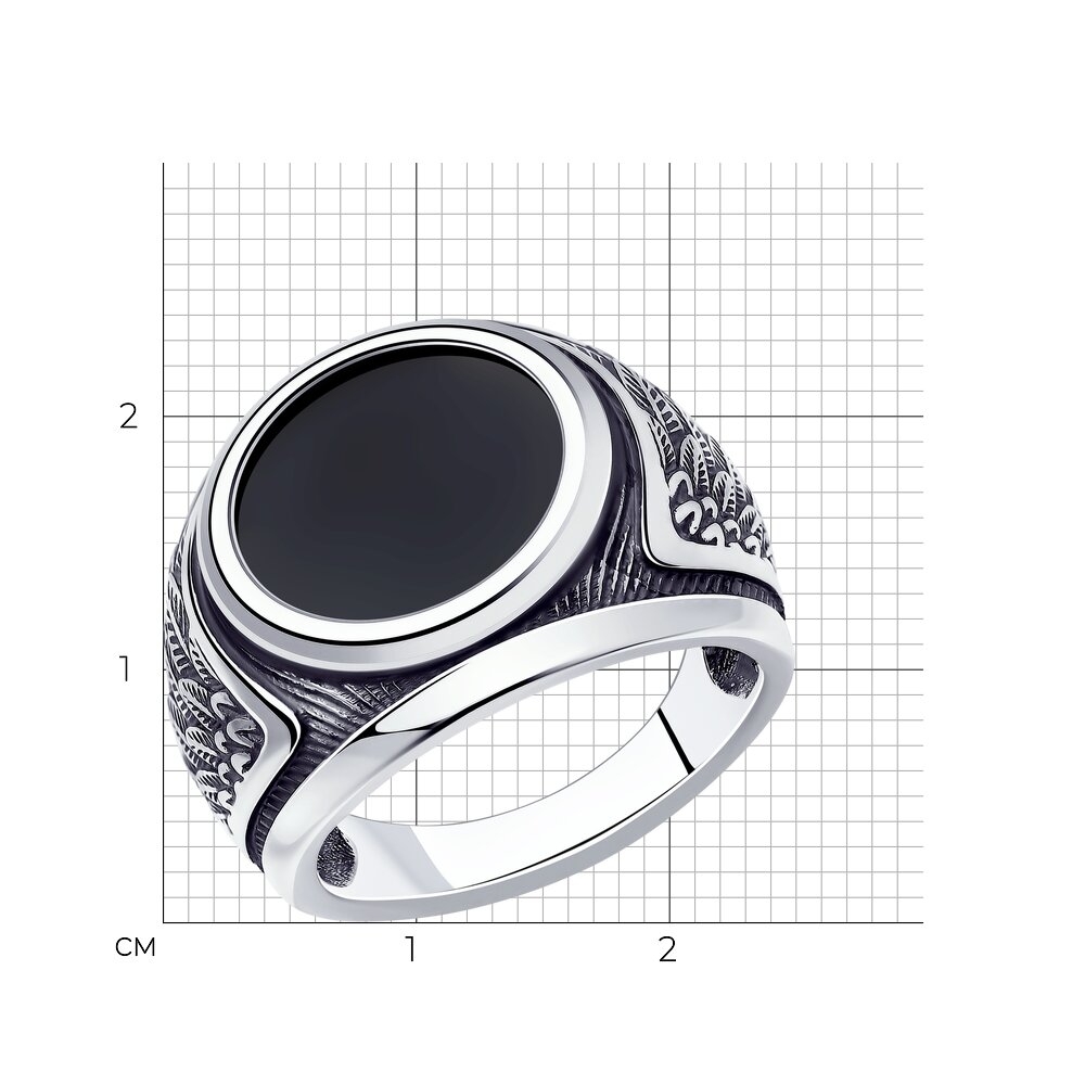 Prsteň zo striebra s kameňmi Nano ametyst