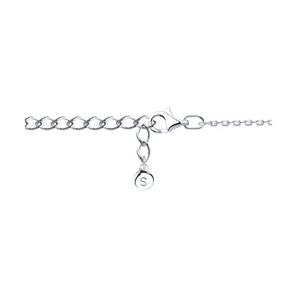 Náhrdelník  zo striebra s kameňmi Enamel