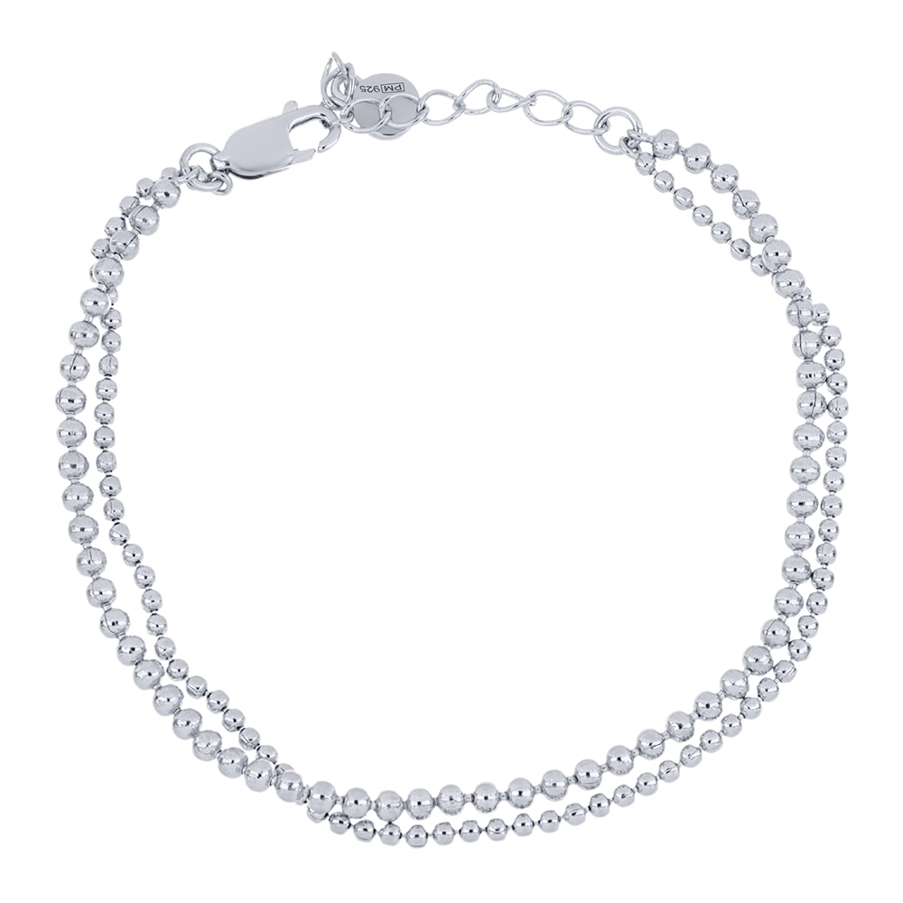 Náramok zo striebra s kameňmi Opál (syntetický)