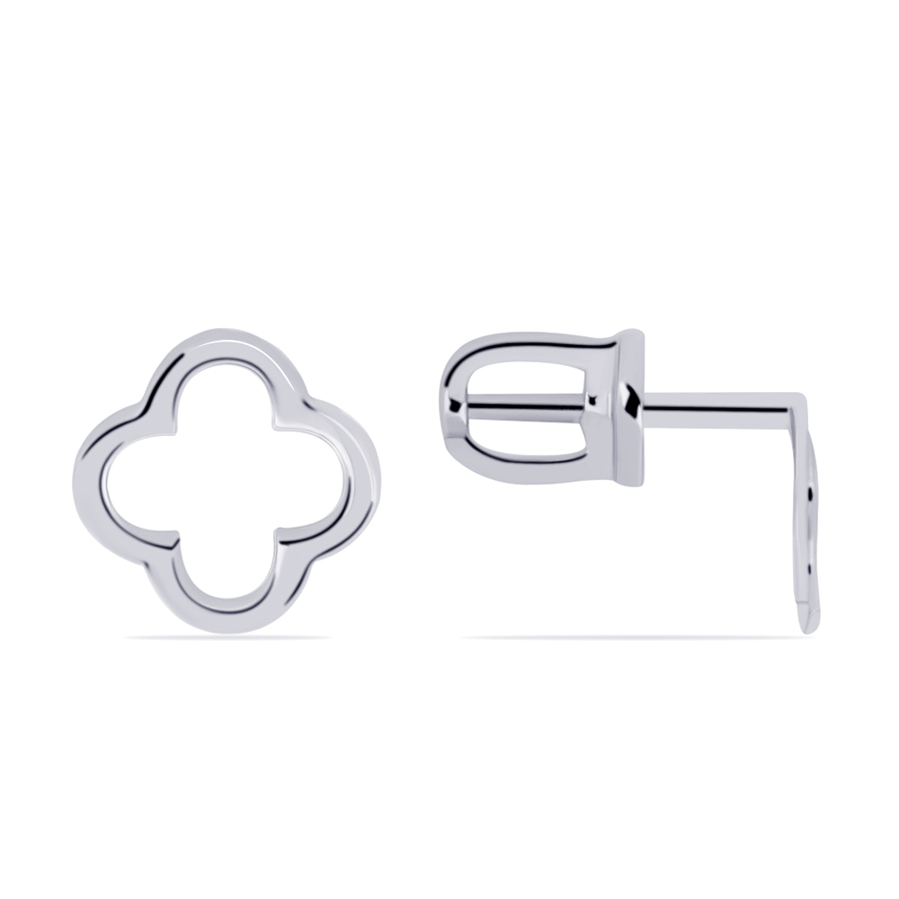 Náušnice z zlata žltá bez kamienkov