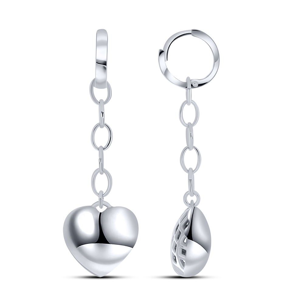 Náušnice zo striebra s kameňmi Opál (syntetický)