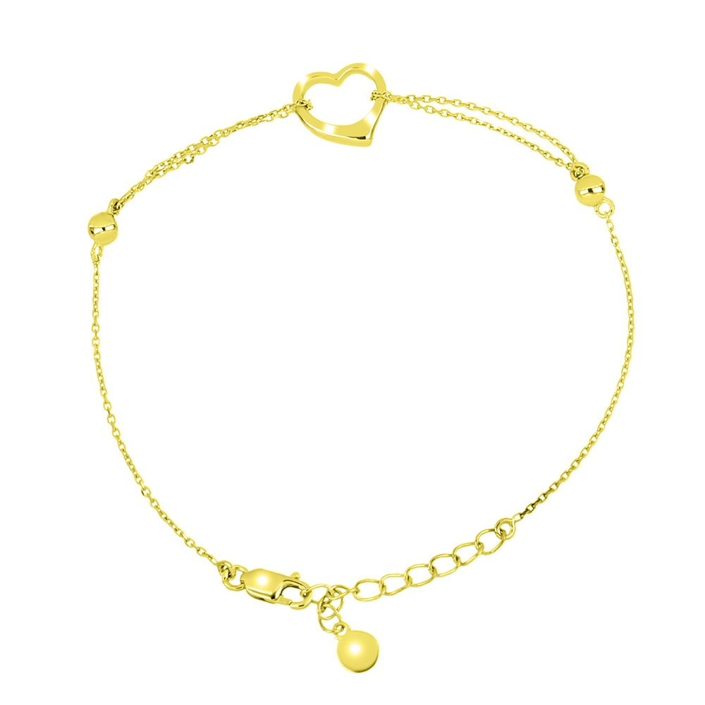 Náramok zo žltého zlata