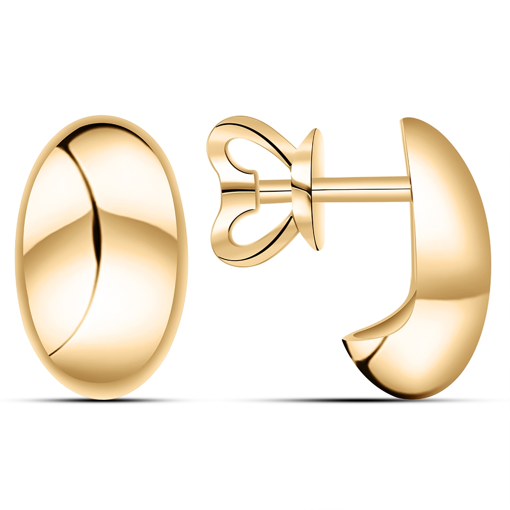 Náušnice z ružového zlata