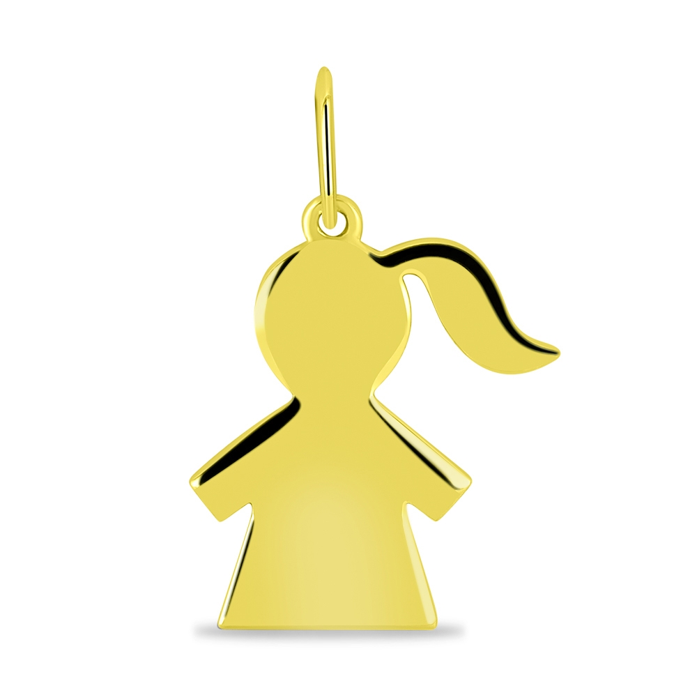 Prívesok zo žltého zlata