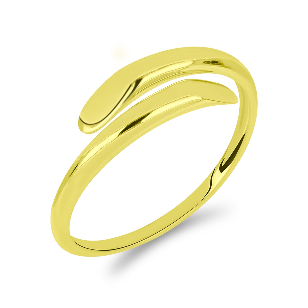 Prsteň zo žltého zlata