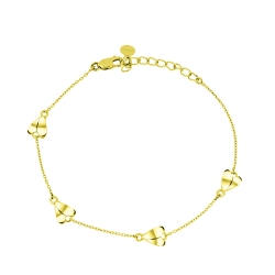 Náramok zo žltého zlata