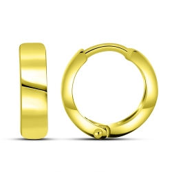 Náušnice zo žltého zlata