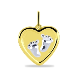 Prívesok zo žltého zlata