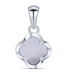 Prívesok  zo striebra s kameňmi PERLEŤ