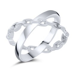 Prsteň zo striebra 925